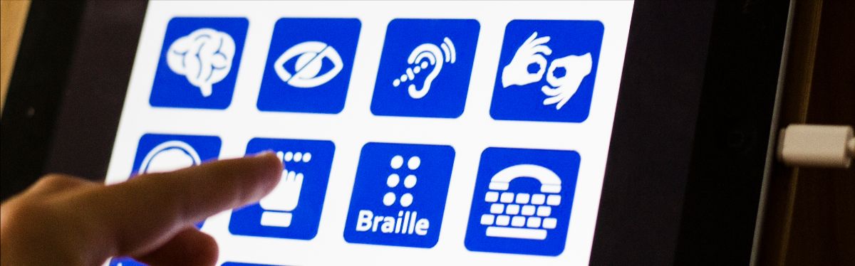 Simbolo: Accessibilità elettronica 